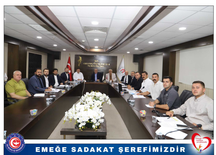 AMASYA ÜNİVERSİTESİ TOPLU İŞ SÖZLEŞMESİ İMZALANDI