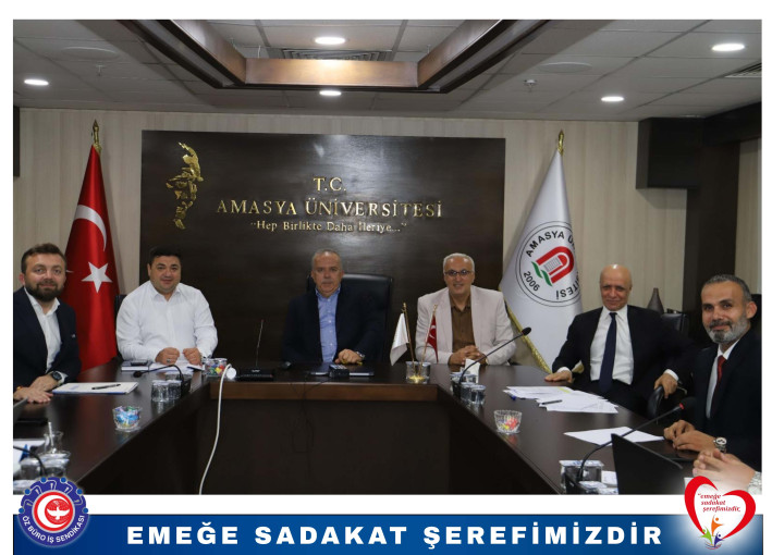 AMASYA ÜNİVERSİTESİ TOPLU İŞ SÖZLEŞMESİ İMZALANDI