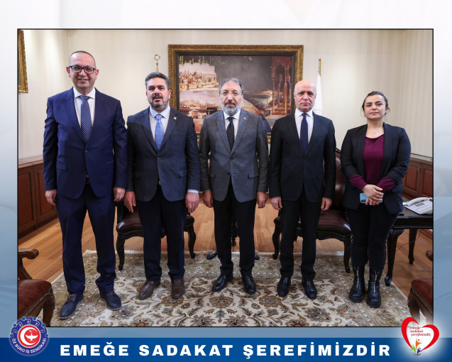 GENEL BAŞKANIMIZDAN DİYANET İŞLERİ BAŞKANINA ZİYARET