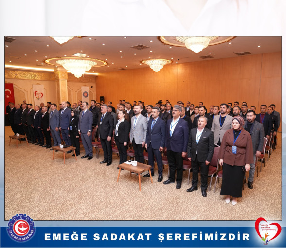 ŞANLIURFA 1 NOLU ŞUBEMİZİN 2. OLAĞAN GENEL KURULU GERÇEKLEŞTİRİLDİ
