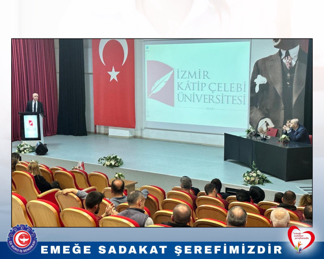 İZMİR KATİP ÇELEBİ ÜNİVERSİTESİ REKTÖR YARDIMCISINA ZİYARET