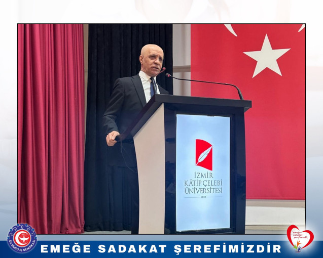 İZMİR KATİP ÇELEBİ ÜNİVERSİTESİ REKTÖR YARDIMCISINA ZİYARET