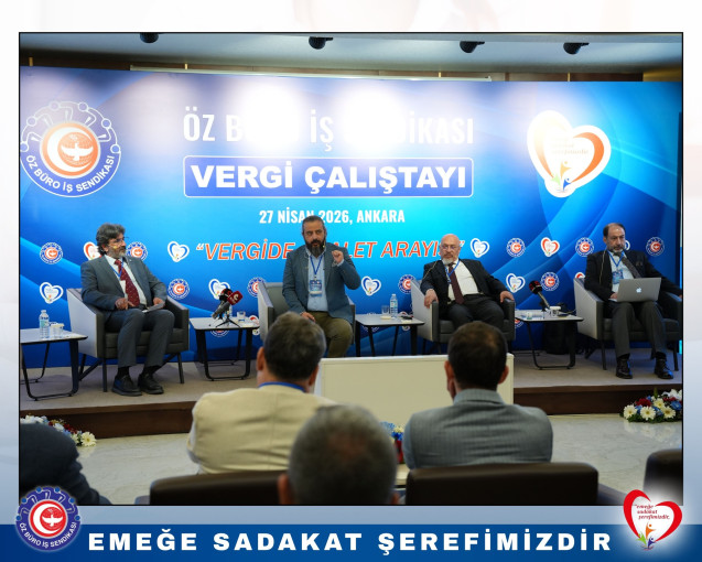 VERGİ ÇALIŞTAYIMIZ YOĞUN BİR KATILIMLA GERÇEKLEŞTİRİLDİ!