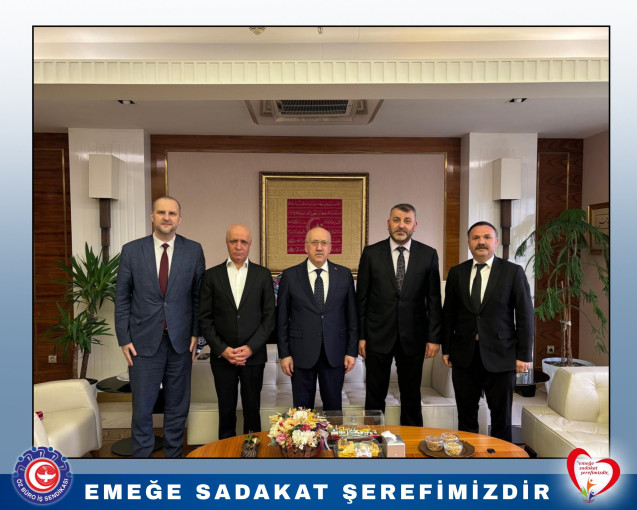 GENEL BAŞKANIMIZDAN T.C. TİCARET BAKAN YARDIMCISINA ZİYARET