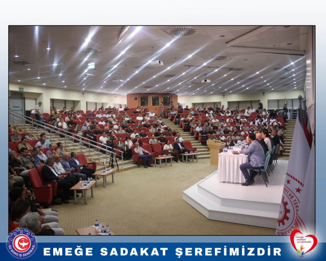 TÜBİTAK GEBZE YERLEŞKESİNDE BİLGİLENDİRME TOPLANTISI GERÇEKLEŞTİRİLDİ