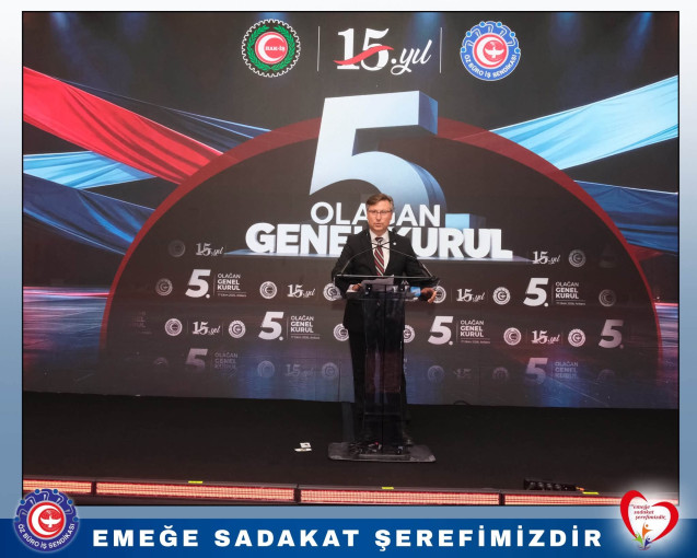 5. OLAĞAN GENEL KURULUMUZ BÜYÜK BİR COŞKUYLA GERÇEKLEŞTİRİLDİ