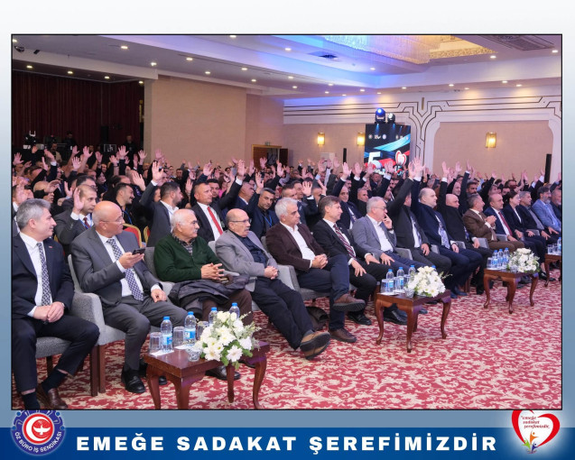 5. OLAĞAN GENEL KURULUMUZ BÜYÜK BİR COŞKUYLA GERÇEKLEŞTİRİLDİ