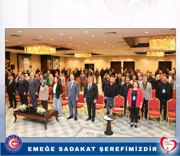 GAZİANTEP 1 NOLU ŞUBEMİZİN  2. OLAĞAN GENEL KURULU GERÇEKLEŞTİRİLDİ