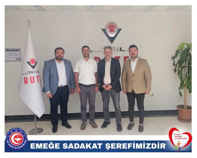 TÜBİTAK GEBZE ŞUBE YÖNETİMİMİZDEN ZİYARETLER