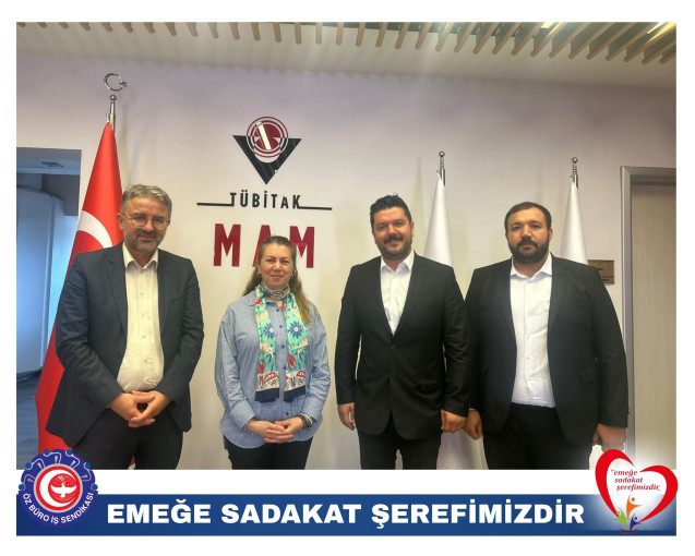 TÜBİTAK GEBZE ŞUBE YÖNETİMİMİZDEN ZİYARETLER