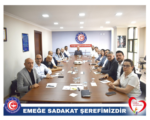 TÜBİTAK ŞUBELERİMİZLE DEĞERLENDİRME TOPLANTISI GERÇEKLEŞTİRİLDİ