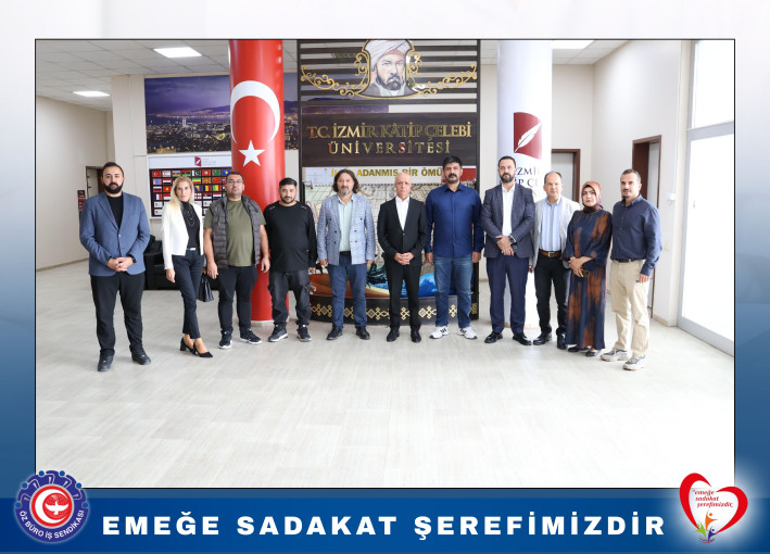 İZMİR KATİP ÇELEBİ ÜNİVERSİTESİ TOPLU İŞ SÖZLEŞMESİ İMZALANDI
