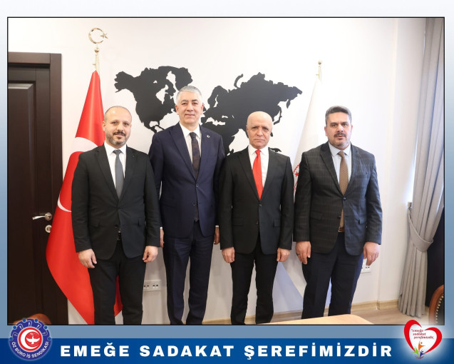 GENEL BAŞKANIMIZDAN T.C. DIŞİŞLERİ BAKAN YARDIMCISINA HAYIRLI OLSUN ZİYARETİ