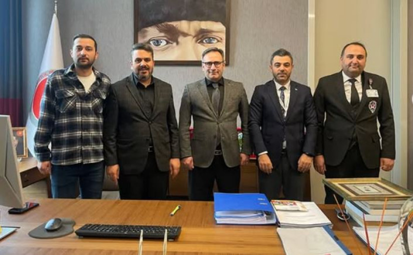 ANKARA ŞUBE BAŞKANIMIZ DİL VE TARİH YÜKSEK KURUM BAŞKAN YARDIMCISINI ZİYARET ETTİ