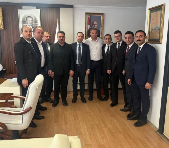 ANKARA ŞUBE BAŞKANIMIZ MESUT DUMANOĞLU TBMM İNSAN KAYNAKLARI BAŞKANI FURKAN BAYER’İ ZİYARET ETTİ