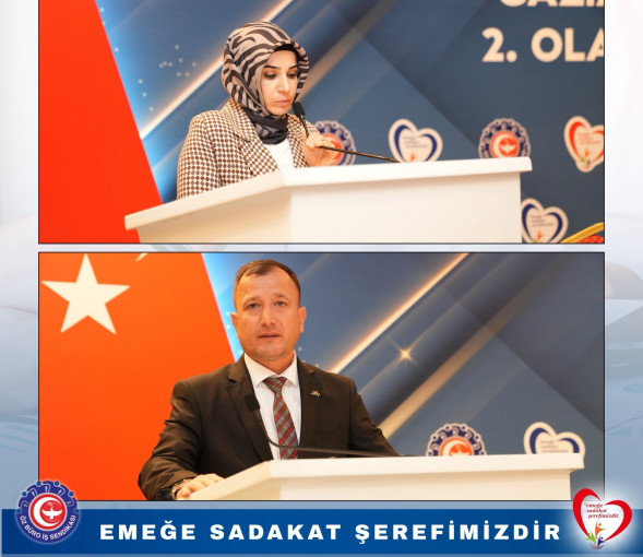 GAZİANTEP 1 NOLU ŞUBEMİZİN  2. OLAĞAN GENEL KURULU GERÇEKLEŞTİRİLDİ