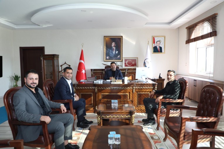 GENEL BAŞKAN YARDIMCIMIZDAN VİRANŞEHİR KAYMAKAMINA ZİYARET
