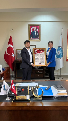 GENEL SEKRETERİMİZ, NİĞDE ÖMER HALİSDEMİR ÜNİVERSİTESİ GENEL SEKRETERİ SAYIN ABDULGANİ ÖZKAN'I ZİYARET ETTİ.