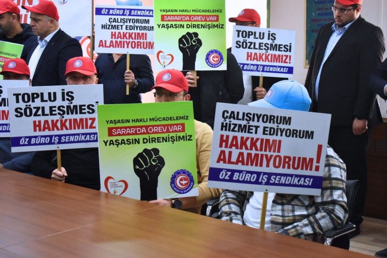 SARAR GREVİMİZ MAHKEME KARARIYLA DURDURULDU