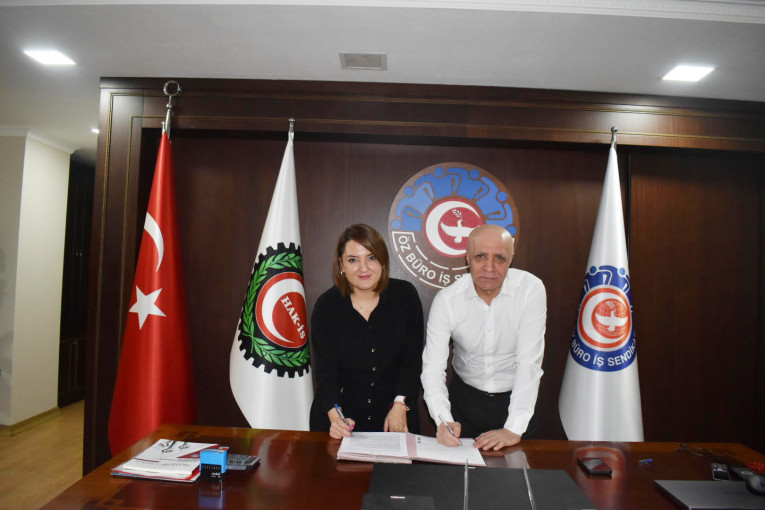 SENDİKA EMEKÇİLERİMİZİN PROMOSYON SÖZLEŞMESİNİ İMZALADIK